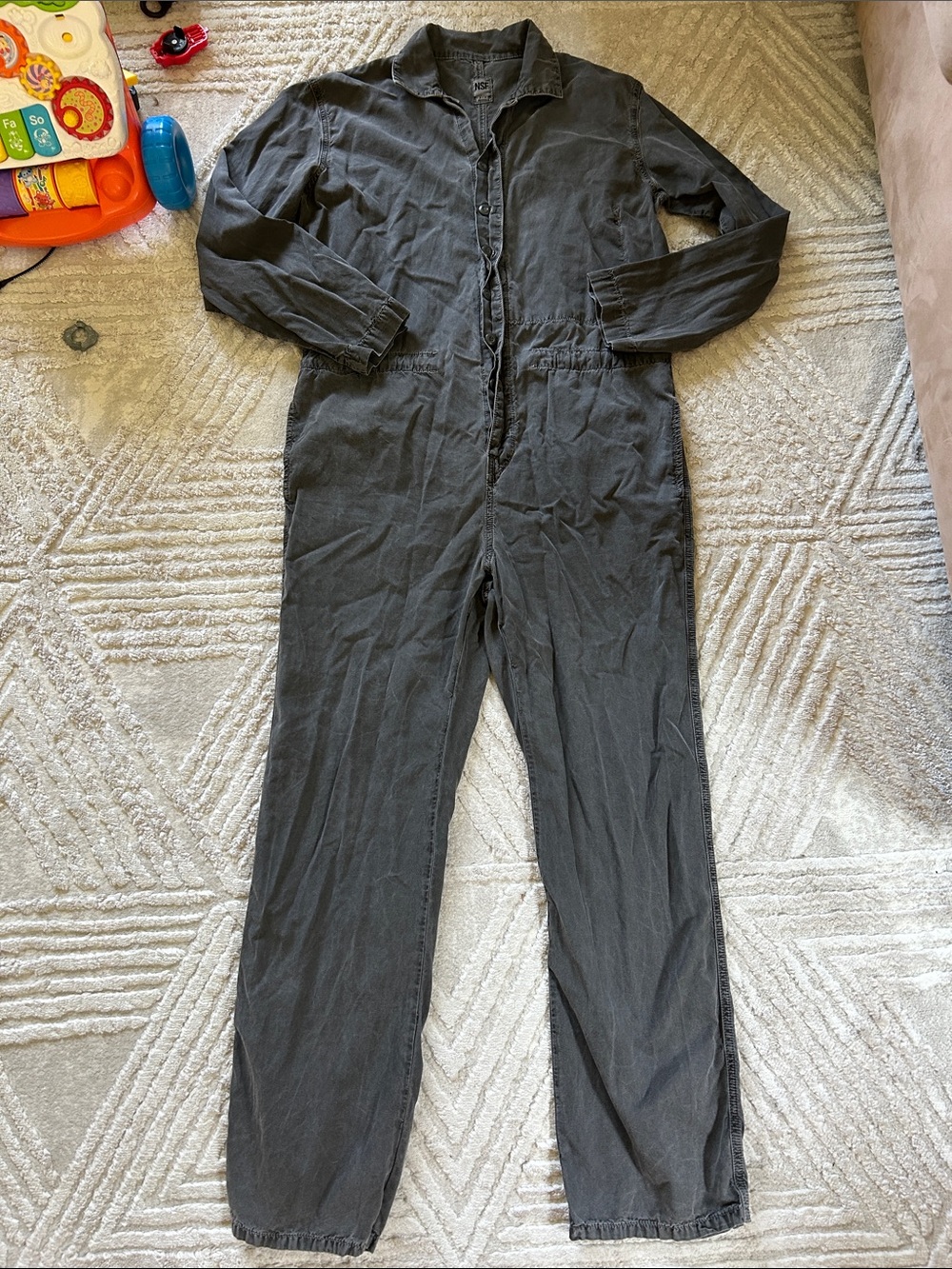 NSF gray Utility Jumpsuit